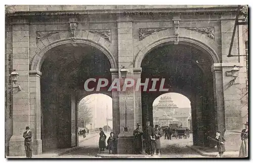 Ansichtskarte AK Porte Saint Vincent St Malo