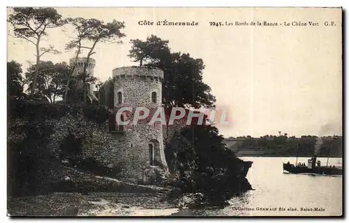 Ansichtskarte AK Cote d Emeraude Les Bords de la Rance Le Chene Vert Bateau