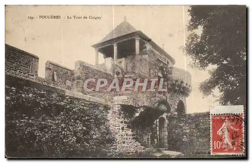 Cartes postales Fougeres La Tour de Coigny