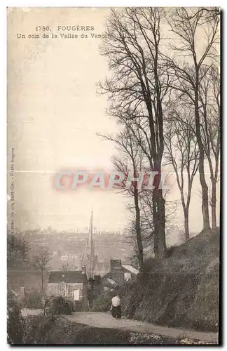 Cartes postales Fougeres Un coin de la Vallee du Vancon