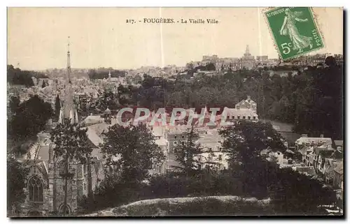 Cartes postales Fougeres La Vieille Ville