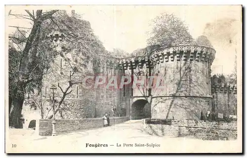 Cartes postales Fougeres La Porte Saint Sulpice