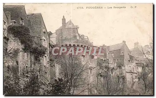 Cartes postales Fougeres Les Remparts