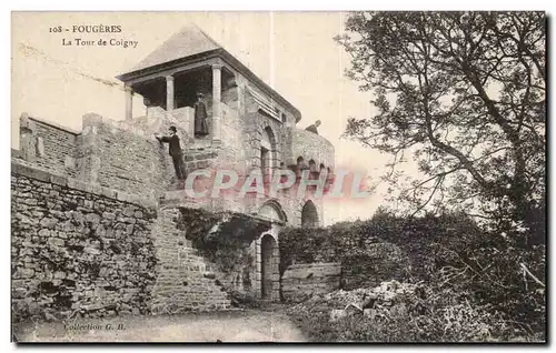 Ansichtskarte AK Fougeres La Tour de Coigny