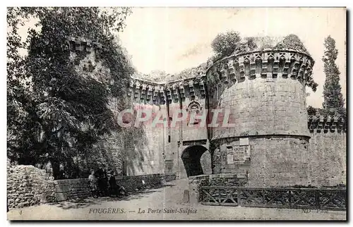 Cartes postales Fougeres La Porte Saint Sulpice