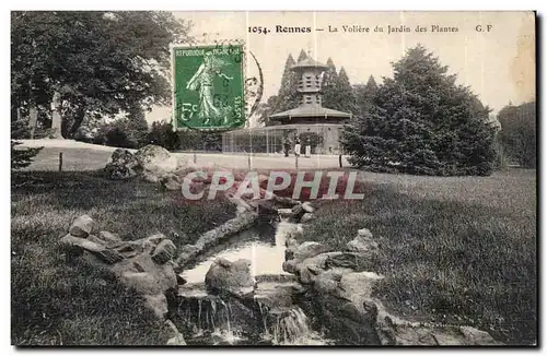 Cartes postales Rennes La Voliere du Jardin des Plantes