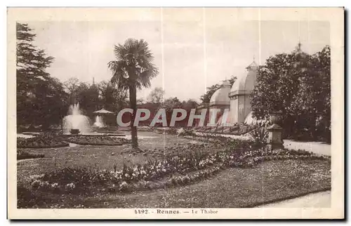 Cartes postales Rennes Le Thabor