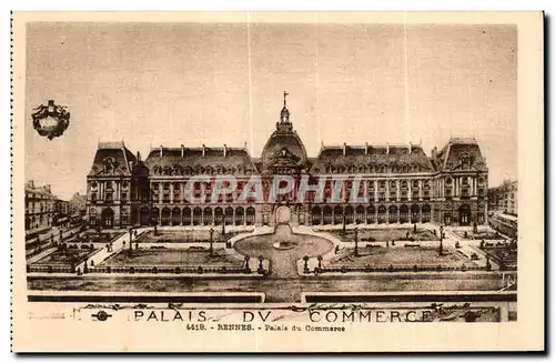 Cartes postales Rennes Palais du Commerce