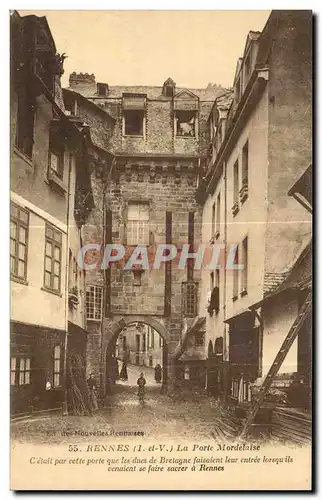 Cartes postales Rennes La Porte Mordelaise