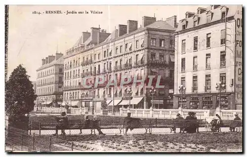 Ansichtskarte AK Rennes Jardin sur la Vilaine