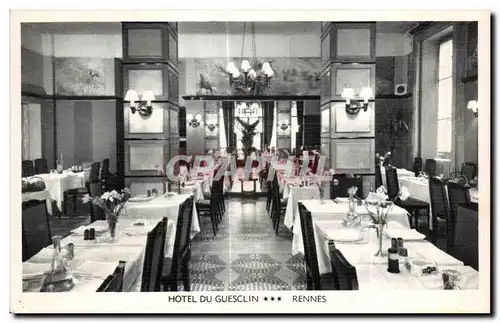 Cartes postales Hotel Du Guesclin Rennes Le restaurant