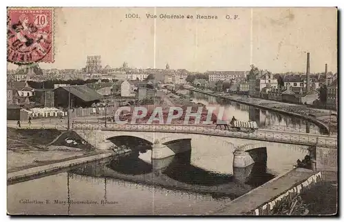 Cartes postales Vue Generale de Rennes