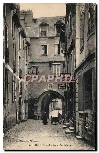 Cartes postales Rennes La Porte Mordelaise