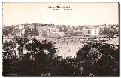 Cartes postales Cote d Emeraude Dinard La Plage