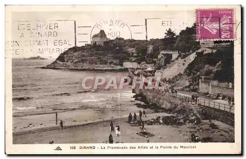 Cartes postales Dinard La Promenade des Allies et la Pointe du Moulinet