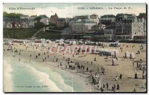 Cartes postales Dinard La Plage