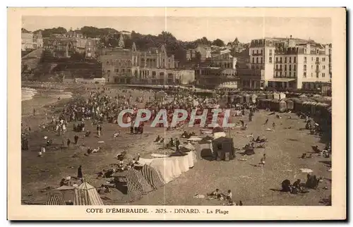 Cartes postales Cote D Emeraude Dinard La Plage