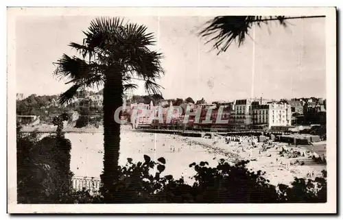 Cartes postales Dinard La Plage vue du Crystal Hotel