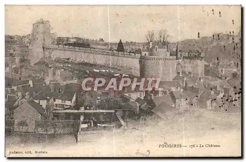 Cartes postales Fougeres Le Chateau