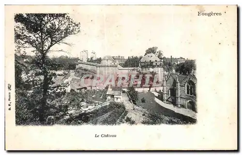 Cartes postales Fougeres Le Chateau