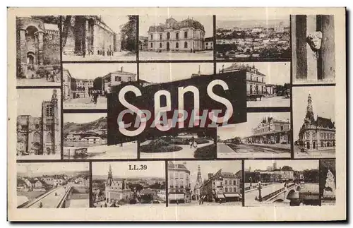 Cartes postales Sens