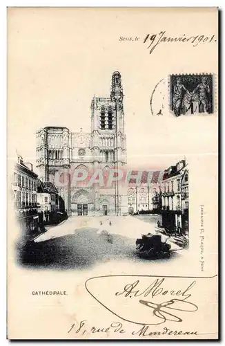 Cartes postales Sens Le Cathedrale