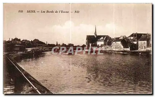 Cartes postales Sens Les Bords de l Yonne