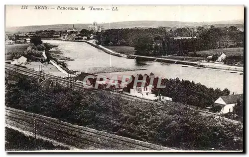 Cartes postales Sens Panorama de Yonne