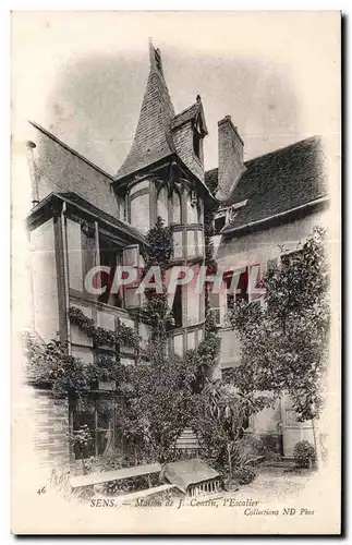 Cartes postales Sens Maison de J Cousin l Escalier