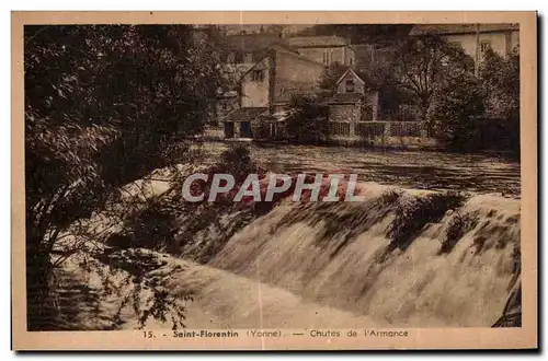 Cartes postales Saint Florentin (Yonne) Chutes de l Armance