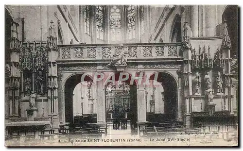 Cartes postales Eglise de Saint Florentin (Yonne) Le Jube