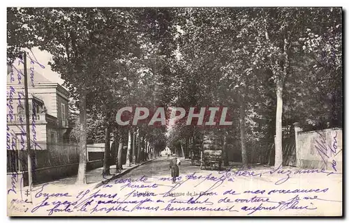 Cartes postales Avallon Avenue de la gare