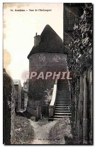 Cartes postales Avallon Tour de l Escharguet