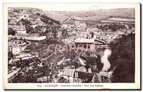 Cartes postales Avallon Cousin Laroche Vue des Alleux