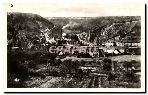 Cartes postales Avallon Vue sur Cousin le Pont prise des Promenades