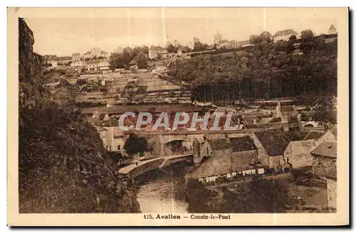 Cartes postales Avallon Cousin le Pont