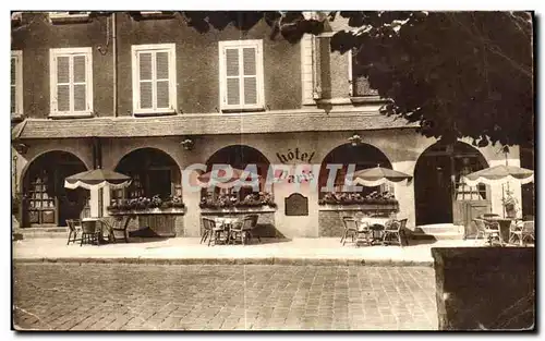 Cartes postales Hotel de Paris Bar Restaurant Rue de Paris Avallon (Yonne)