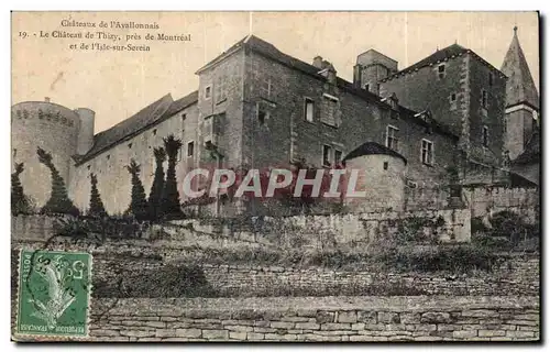 Ansichtskarte AK Chateaux de l Avallonnais Le Chateau de Thizy pres de Montreal et de l Isle sur Serein