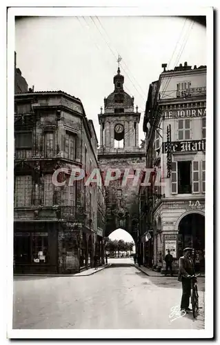 Ansichtskarte AK La Rochelle La Grosse Horloge cote Interieur de la Ville