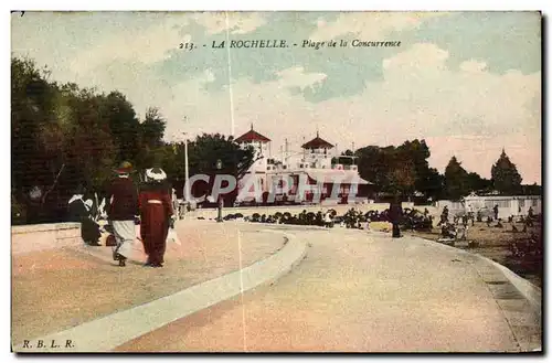 Ansichtskarte AK La Rochelle PLage de la Concurrence