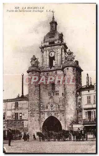 Cartes postales La Rochelle Porte de la Grosse Horloge