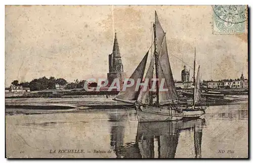 Ansichtskarte AK La Rochelle Bateau de peche