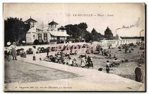 Cartes postales La Rochelle Plage Sands