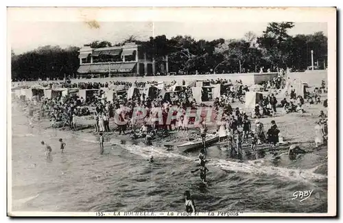 Ansichtskarte AK La Rochelle La Plage et La Pergola