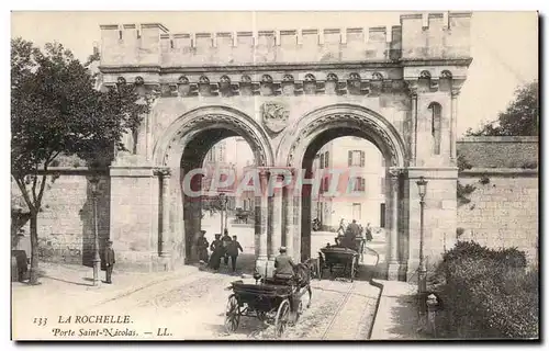 Cartes postales La Rochelle Porte Saint Nicolas