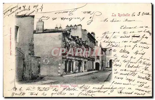 Cartes postales Maison Nicolas Venet La Rochelle