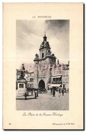 Cartes postales La Rochelle La porte de la grande horloge