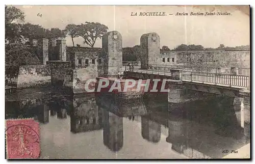 Ansichtskarte AK La Rochelle Ancien Bastion Saint Nicolas