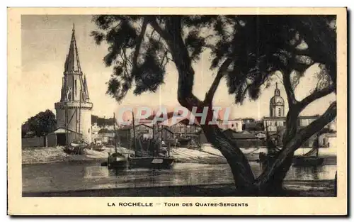 Cartes postales La Rochelle Tour Des Quatre Sergents