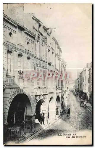 Cartes postales La Rochelle Rue des Merciers